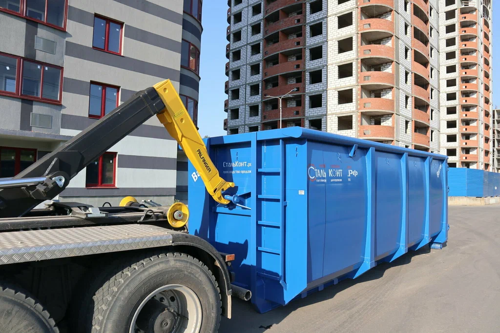 Аренда контейнера для мусора в Новосибирске в октябре