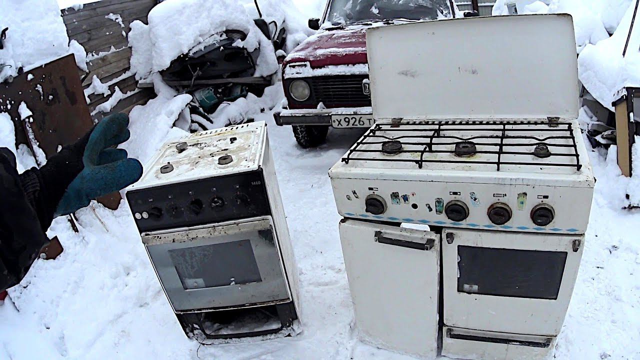 Вывоз газовых плит с утилизацией в Новосибирске в октябре